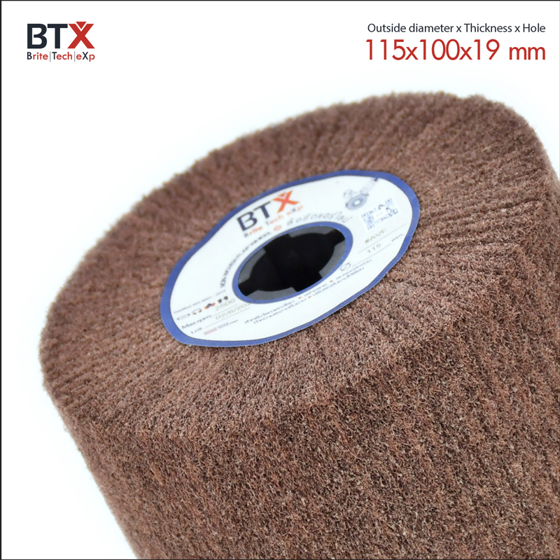 Non Woven Flap Wheel Avf Btx Tech