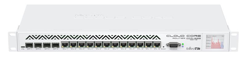 CCR1036 12G 4S 36 Core 1 2GHz Per Core 12 Port Gigabit Ethernet