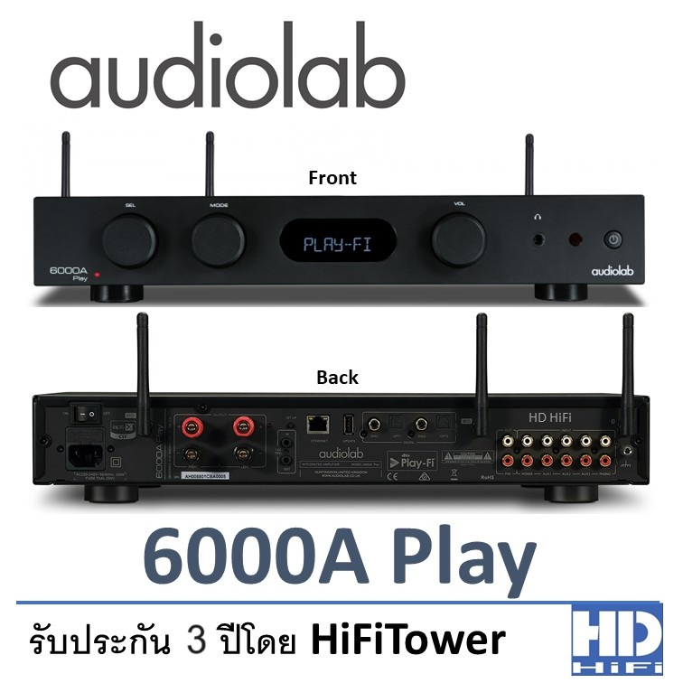 AudioLab 6000A Play Wireless Audio Streaming Player Hd Hifi