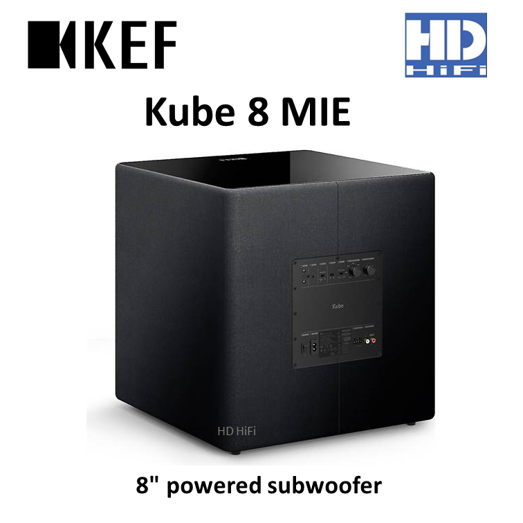 KEF Kube 8 MIE Powered Subwoofer 8 Hd Hifi