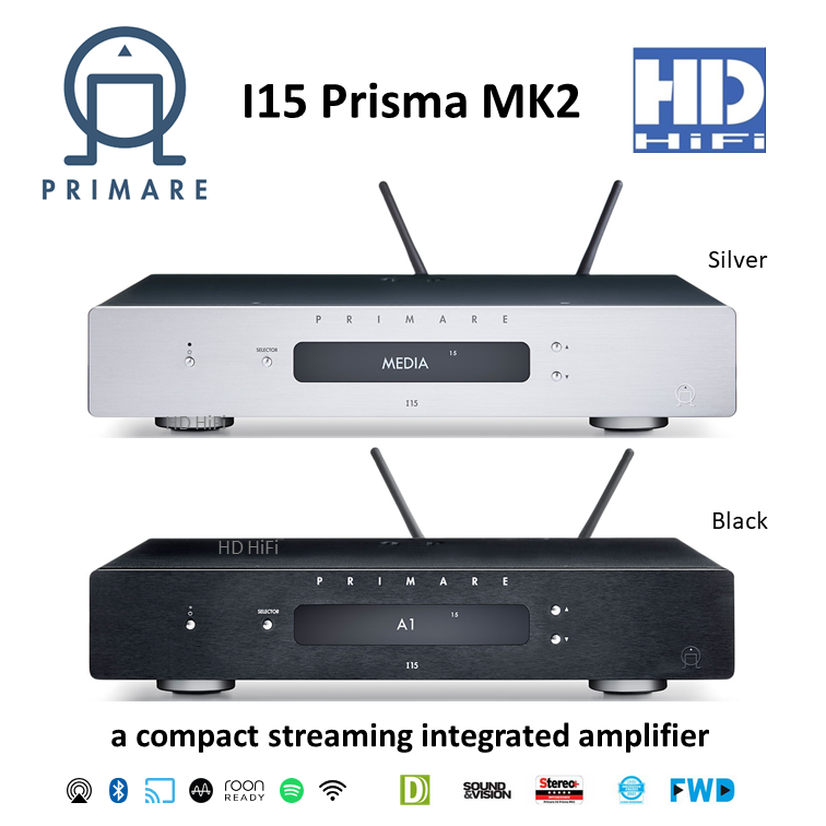 Primare I15 Prisma MK2 A Compact Streaming Integrated Amplifier Hd Hifi