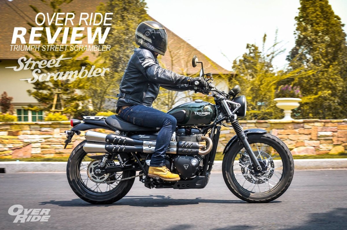 Test Review Triumph Street Scrambler Overridemag