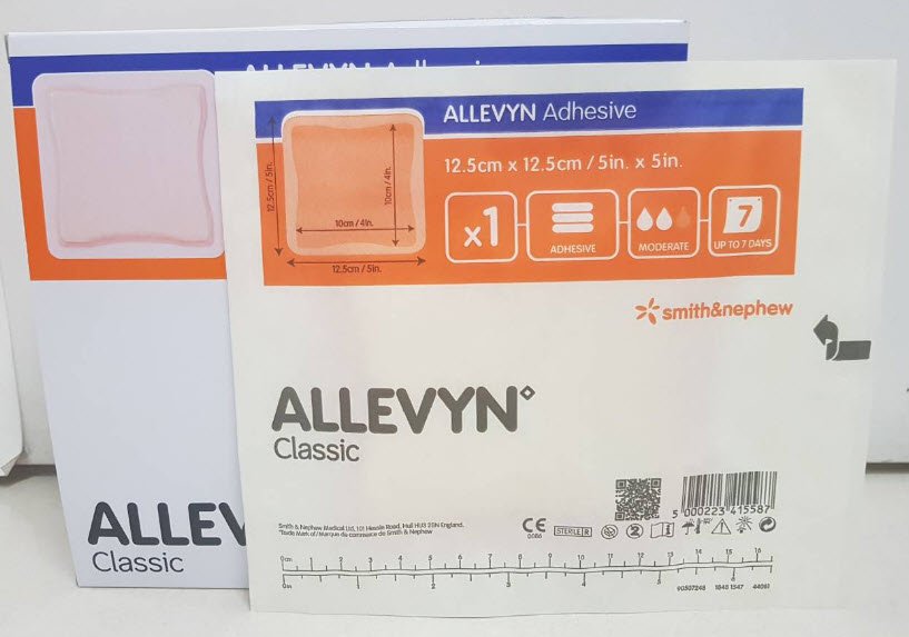 Allevyn Adhesive 12 5X12 5 Cm Ruangwitmedical