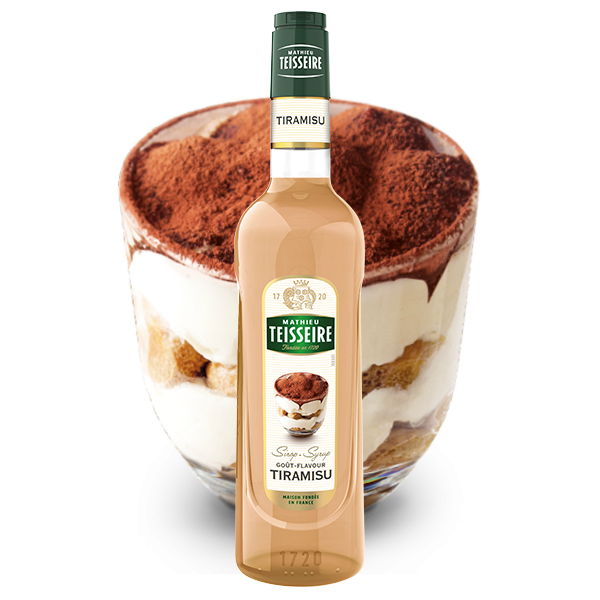 Mathieu Teisseire Tiramisu syrup 70 cl ไซรป แมททวเตสแซร กลนทรา