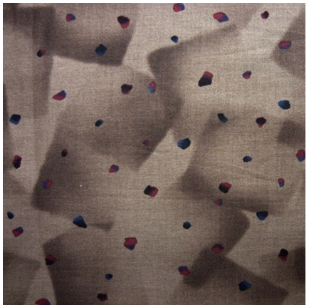 ผ้าคอตต้อนญี่ปุ่น ลายหินสี สีน้ำตาลเข้ม 1/4 เมตร (50 x 55 ซม.)
