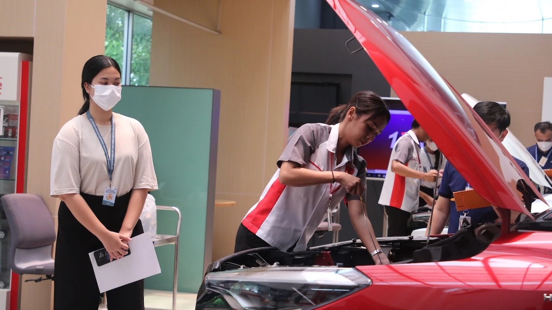 ทักษะการบริการลูกค้าโตโยต้า