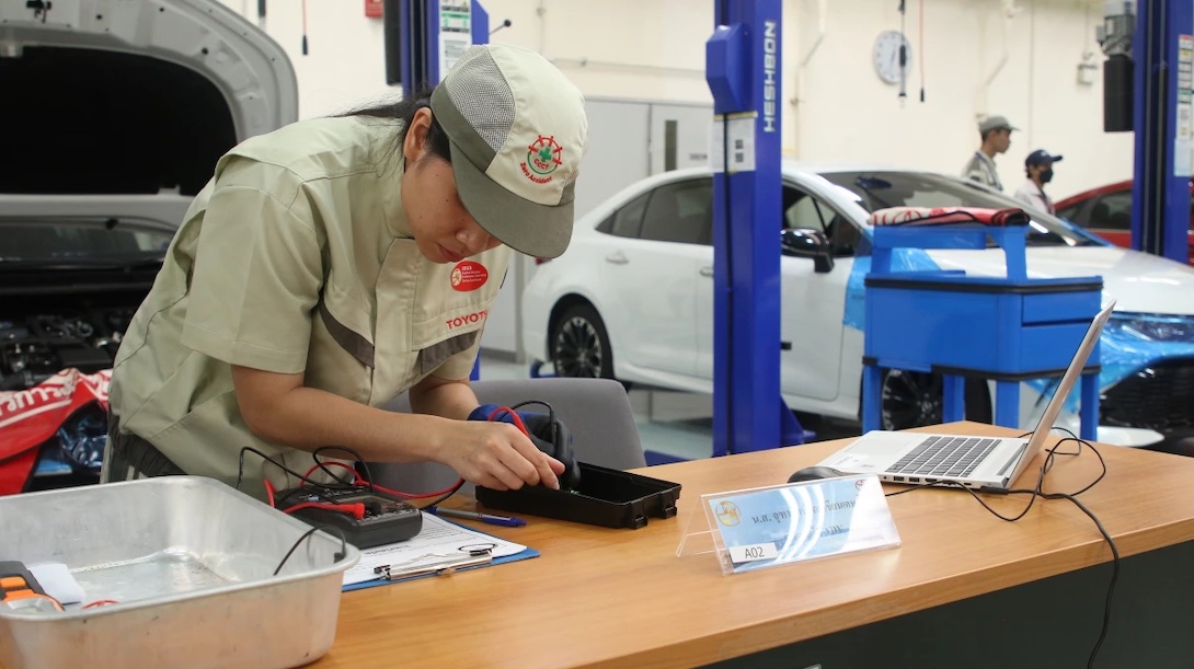 ทักษะการบริการลูกค้าโตโยต้า