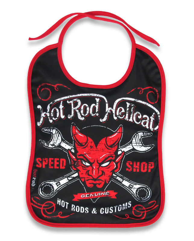 Hotrod Hellcat DEVIL Bib Baby