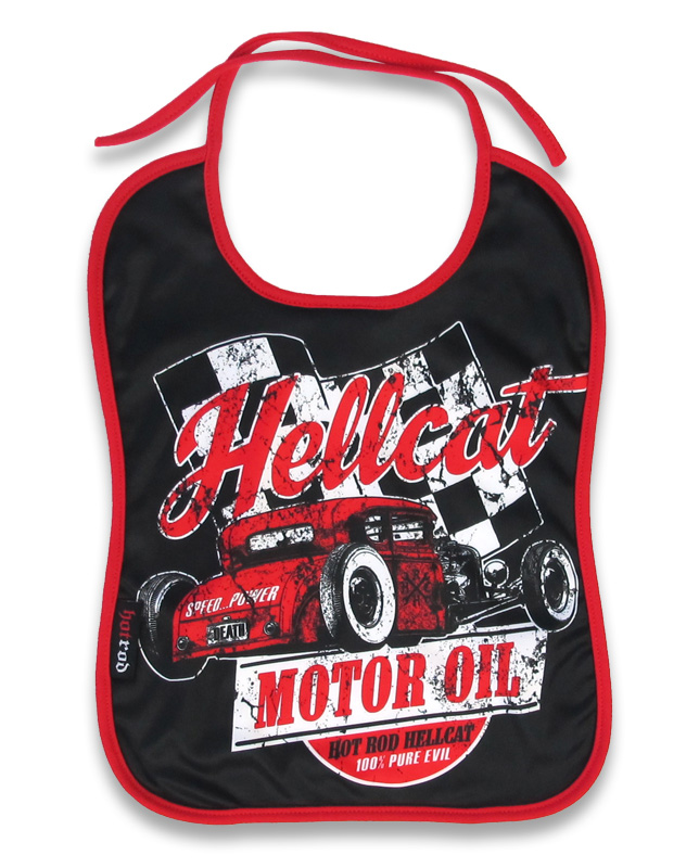 Hotrod Hellcat MOTOR OIL Lätzchen Baby