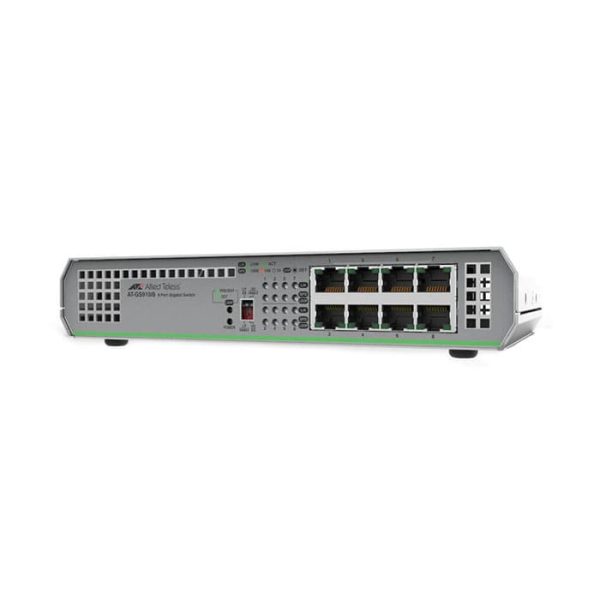 Allied Telesis 8 port 10/100/1000T unmanaged switch with