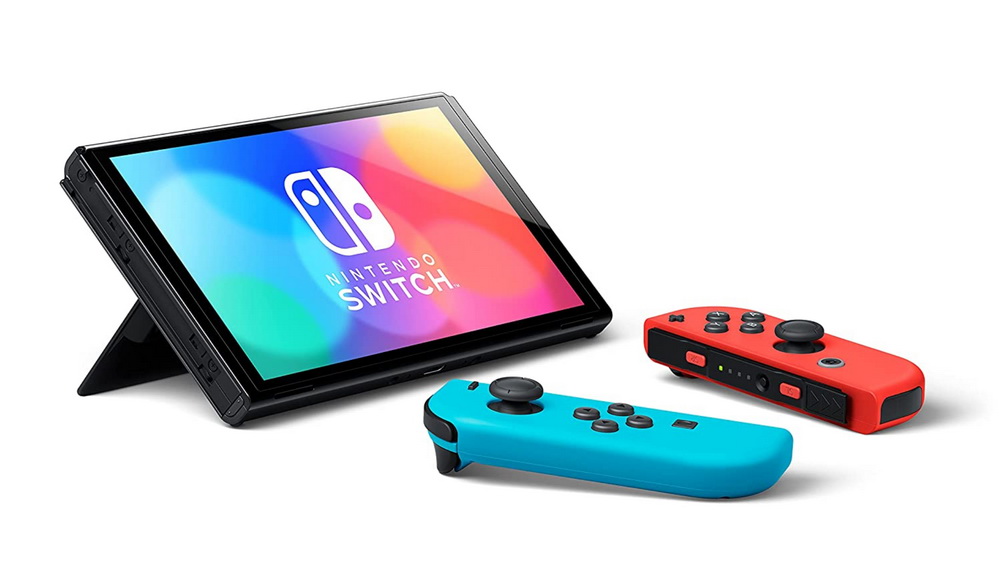 Nintendo switch (oled model) Neon with Blue-Red joy-con (HEG-S
