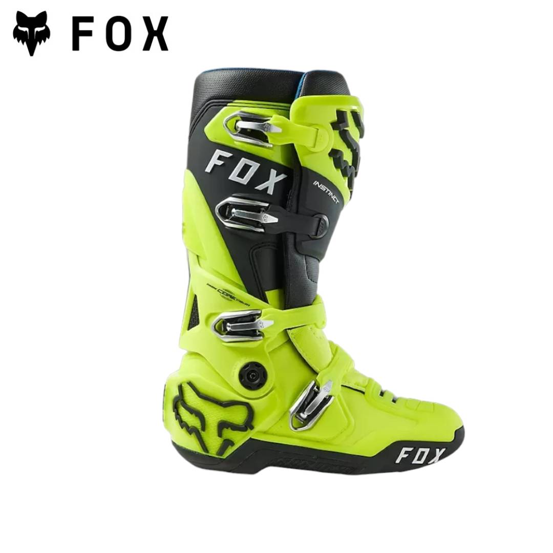 Fox Instinct モトクロスブーツ イエロー　M9 FOX INSTINCT 2.0 BOOT FLUORESCENT YELLOW
