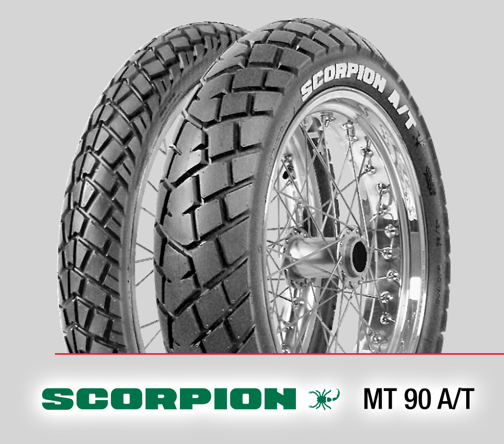 Pirelli Scorpion MT90 A/T : 90/90-21+150/70R18