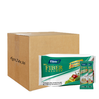 Fibio Fiber Creamer 24 x 6g - Wholesale 1 carton 36 bags