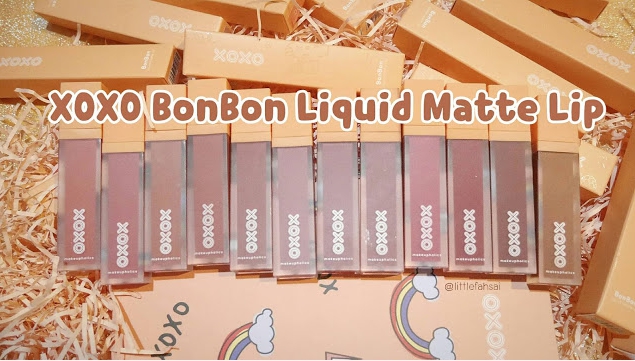 ♥ XOXO BonBon Liquid Matte Lip ลิปแมทที่สาวๆไม่ควรพลาด!