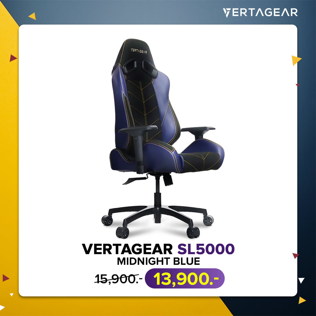 vertagear sl5000 gaming chairs midnight blue special edition