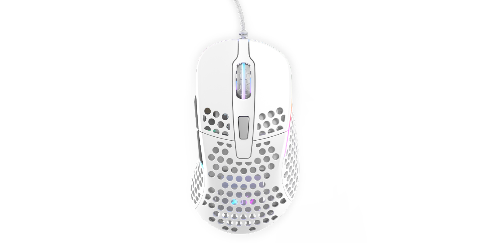 XTRFY M4 RGB, Gaming Mouse, White