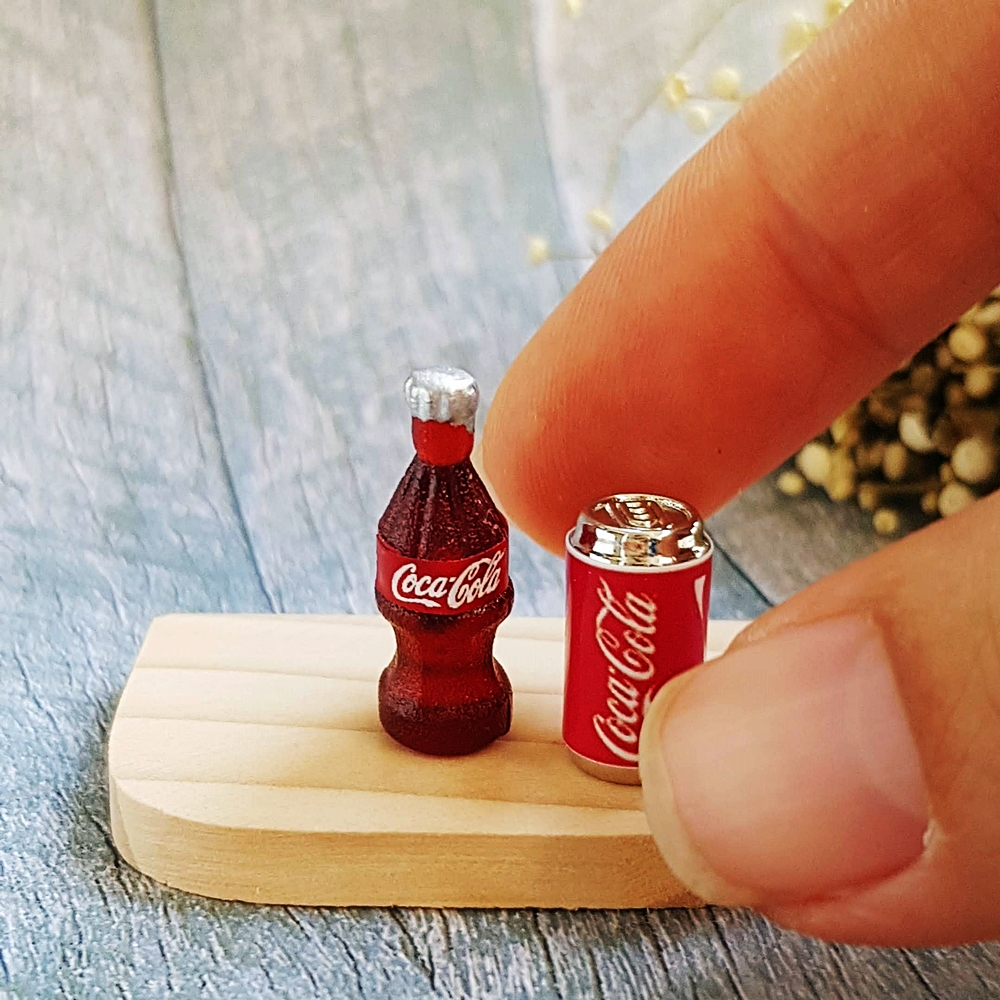 Mini Coca Cola Glass Bottles