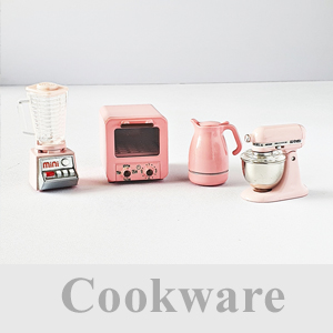 Dollhouse Miniatures Cookware