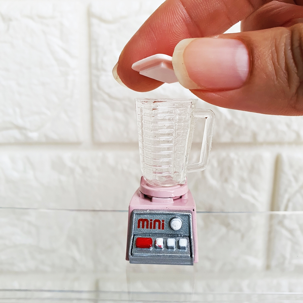 Dollhouse Miniature Kitchenware Electric Blender Mixer Machine