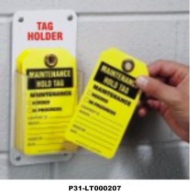 LOCKOUT TAG HOLDER / STATION