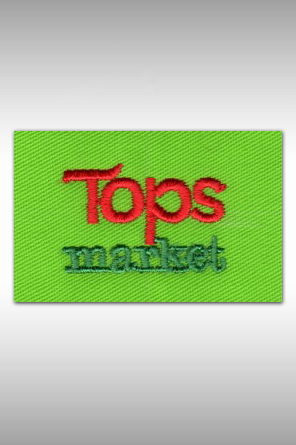 ตัวอย่างงานปัก TOPS market