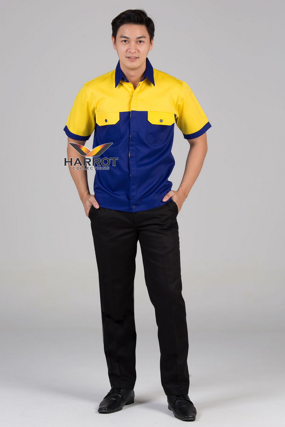 Blue-Yellow Shop Shirt