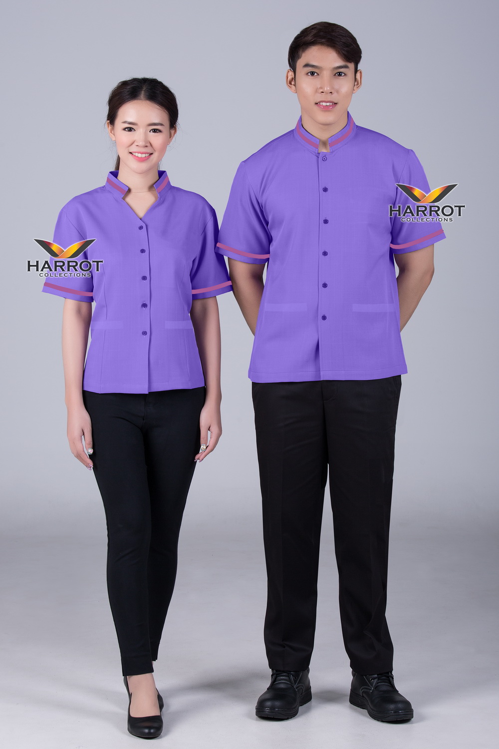 Housekeeper Purple Shirt