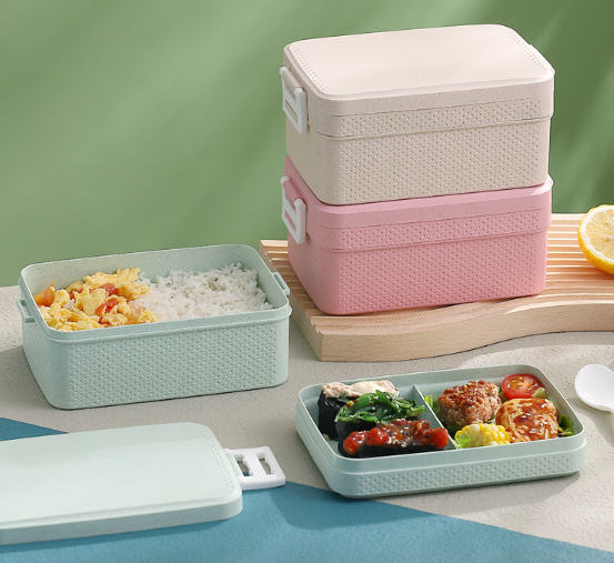 กล่องใส่ข้าวพลาสติก,กล่องข้าวพลาสติก,กล่องข้าวไมโครเวฟ,กล่องข้าวเข้าไมโครเวฟได้,กล่องข้าวฟางข้าวสาลี