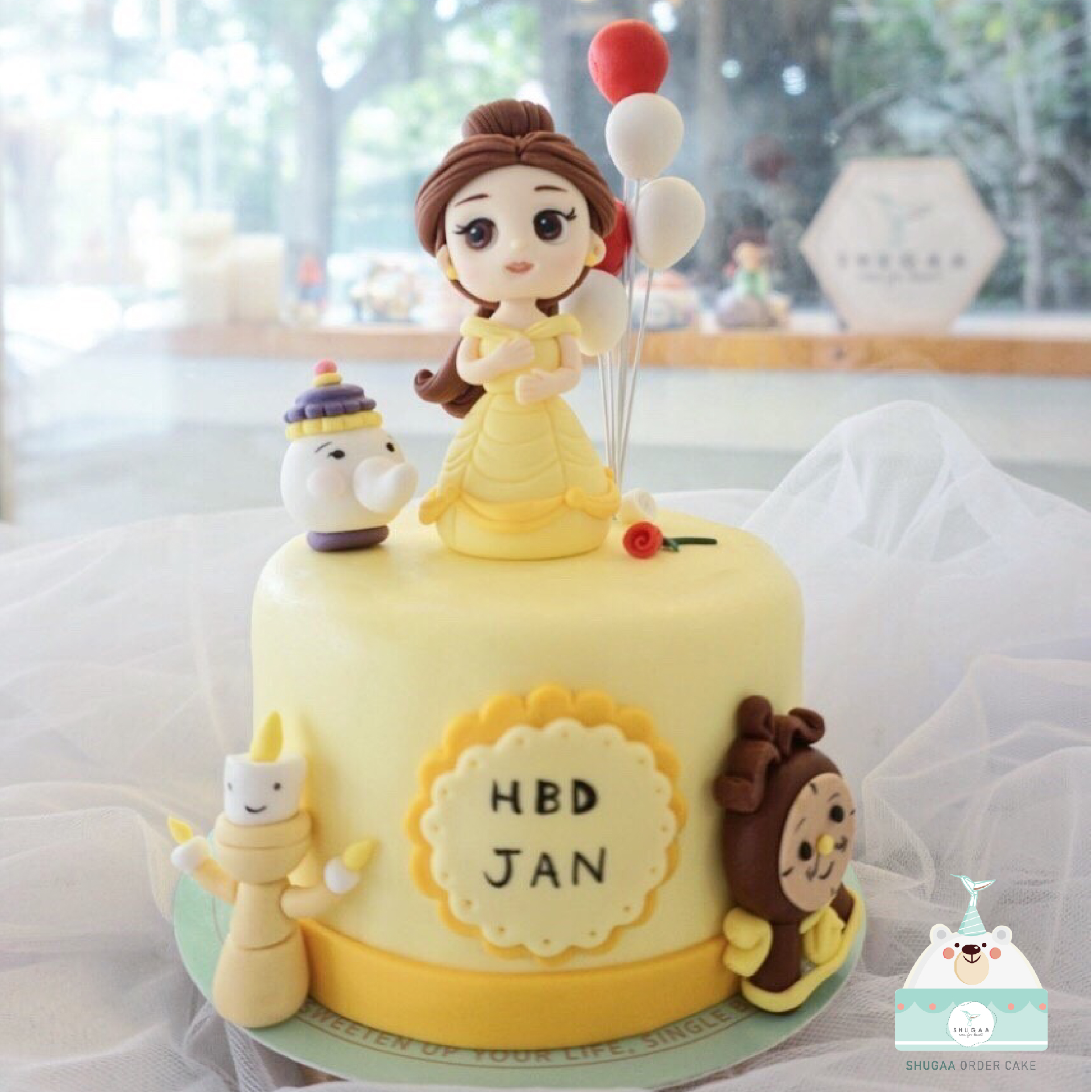 เค้กเจ้าหญิง - Princess Cake เค้กเอลซ่า เค้กวันเกิดเด็กผู้หญิง