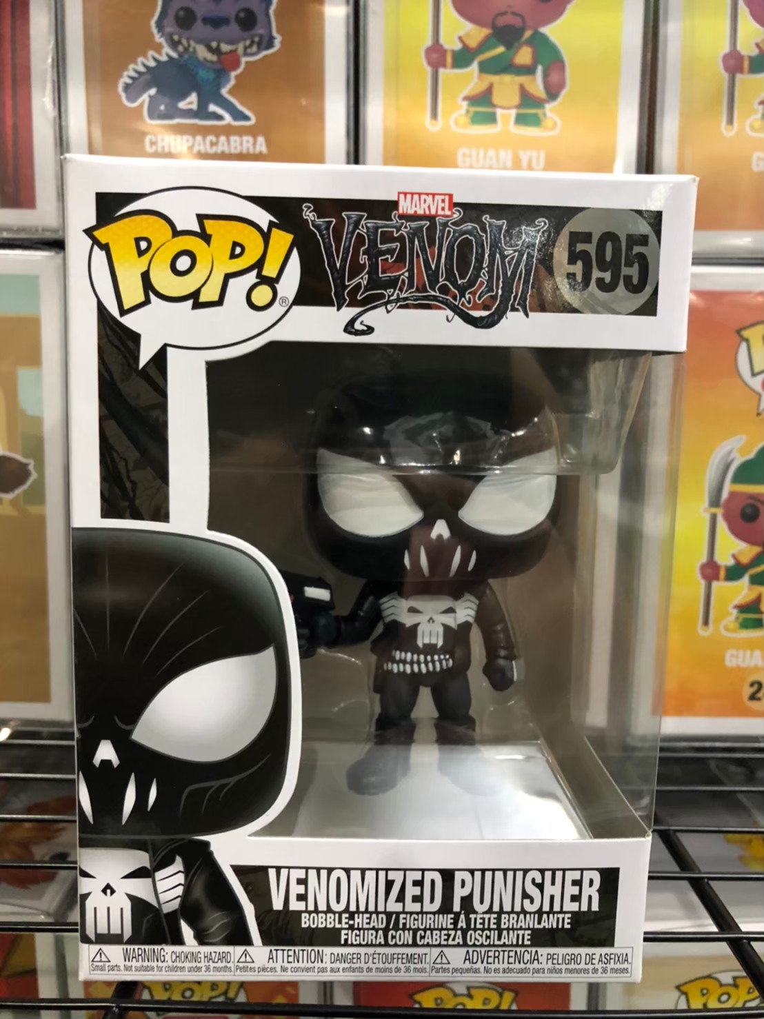 funko pop venomized punisher