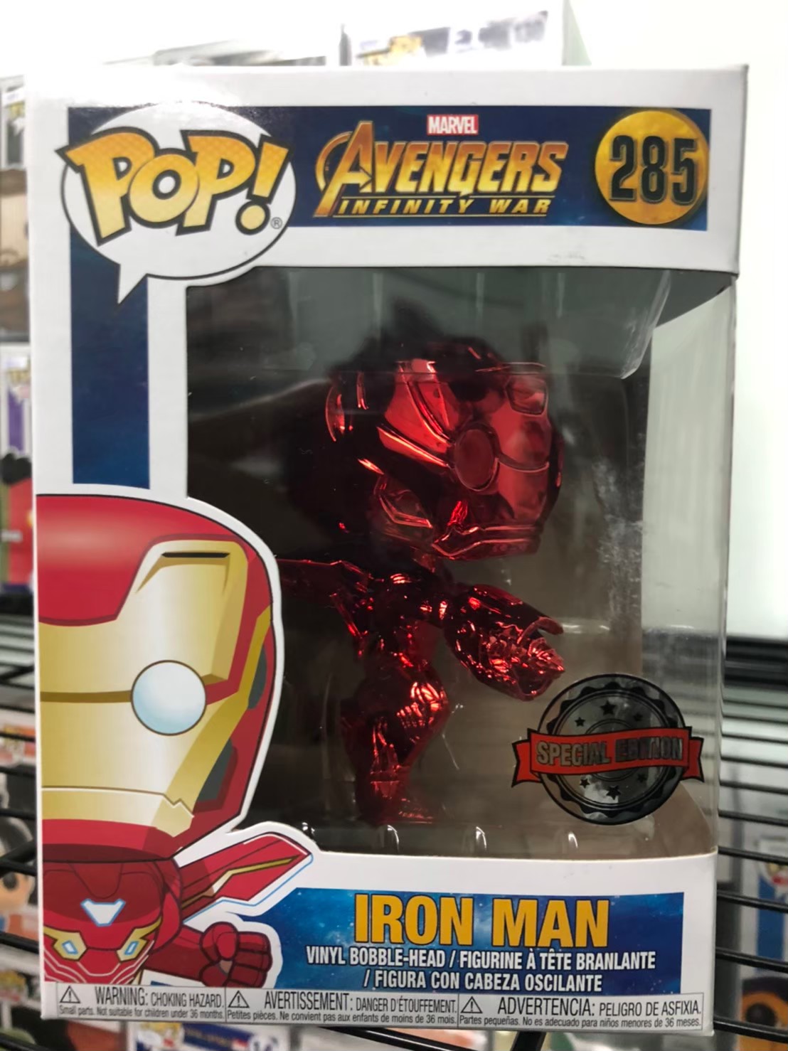 funko pop 285 iron man