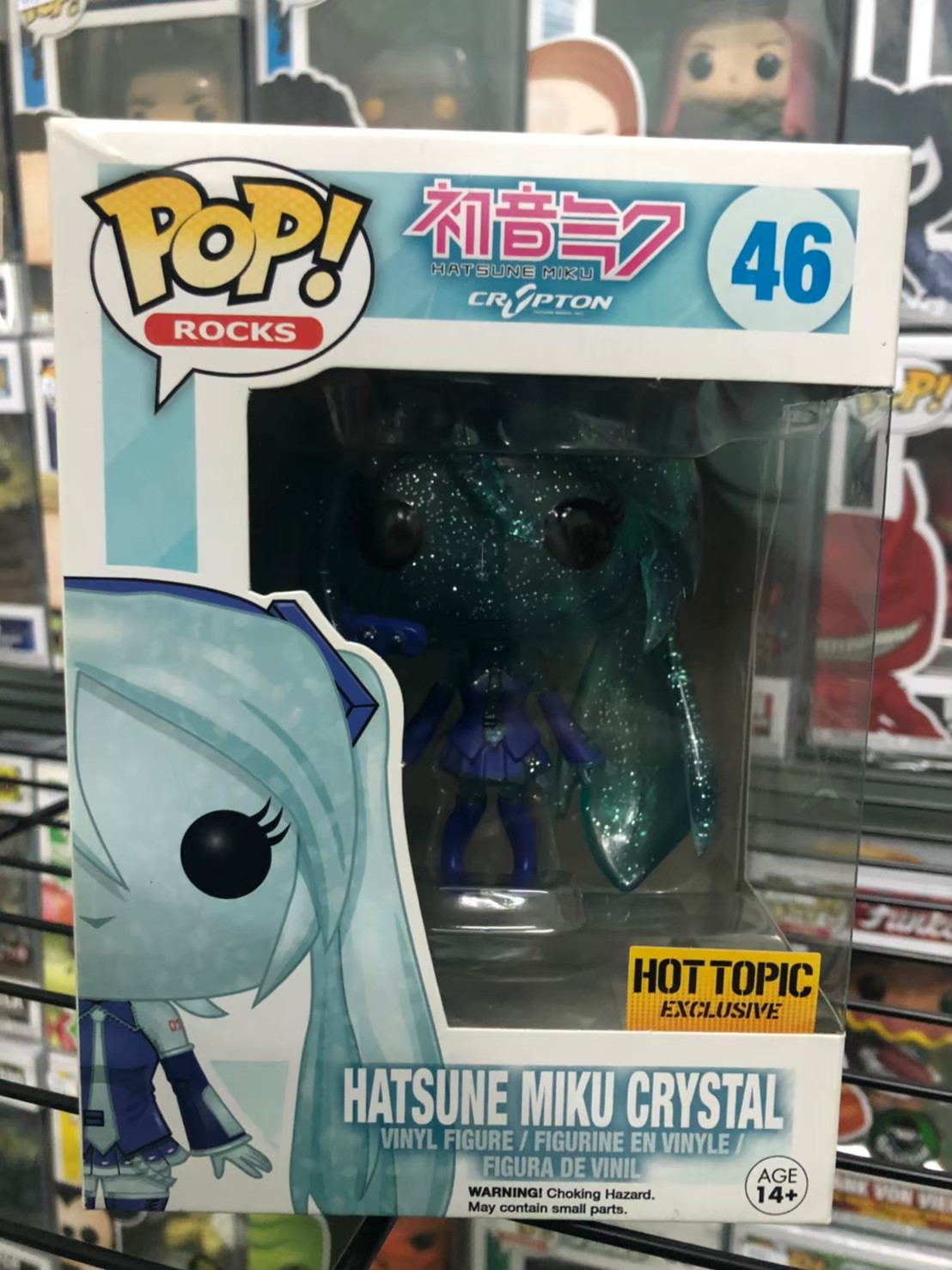 hatsune miku crystal funko pop
