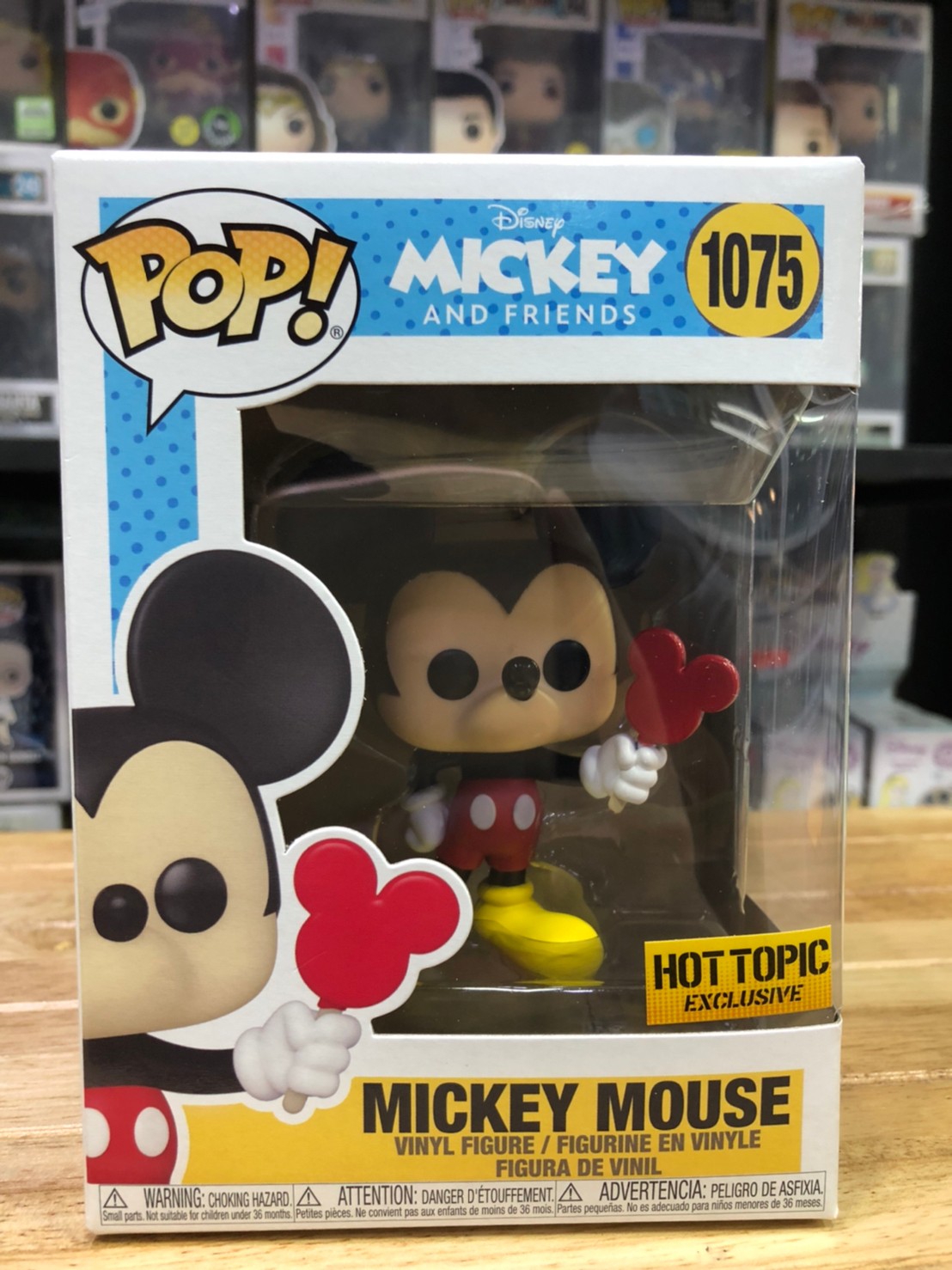 mickey mouse with popsicle funko pop