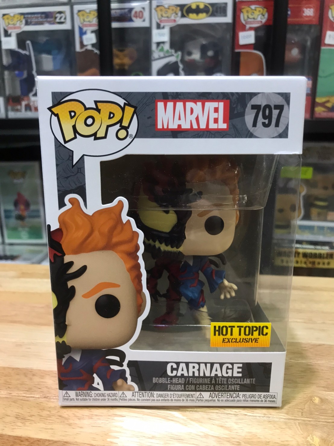 carnage pop hot topic