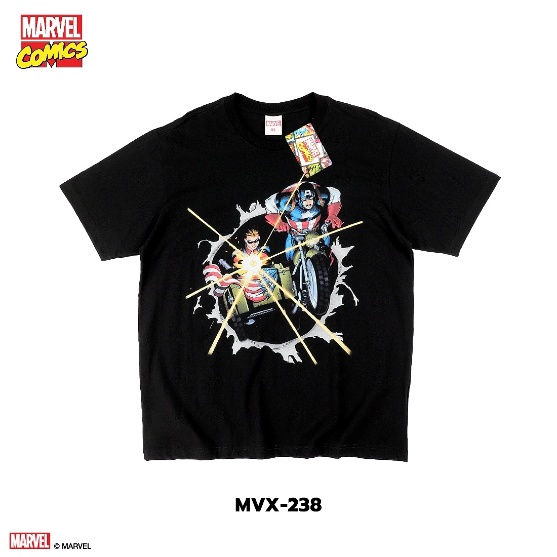 Captain America Marvel Comics T-shirt (MVX-238)