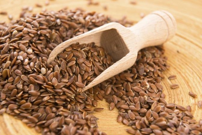 เมล็ดแฟลกซ์ (เมล็ดลินิน) สีน้ำตาล : Organic Brown Flax Seed