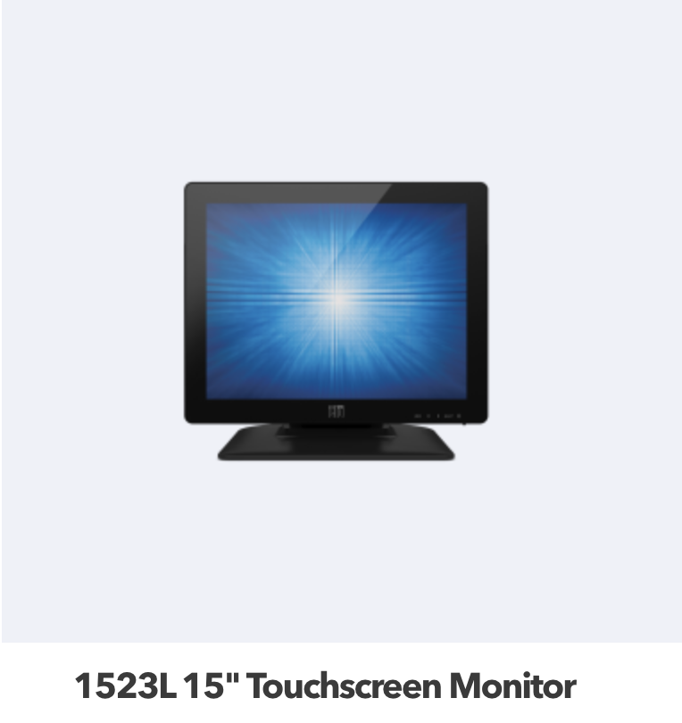 15 Touch Screen Monitor Model 3