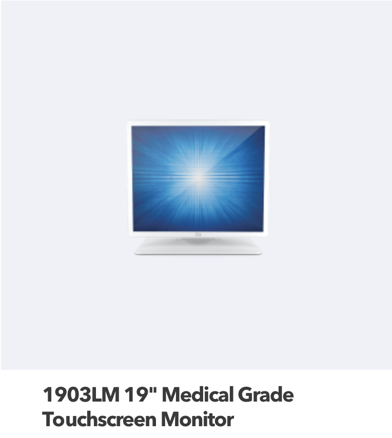 19 Medical Grade Touch Screen Monitor