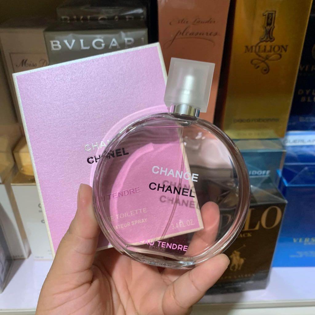 Chanel Chance EAU Tendre Eau de Toilette 50ml (สีชมพู)
