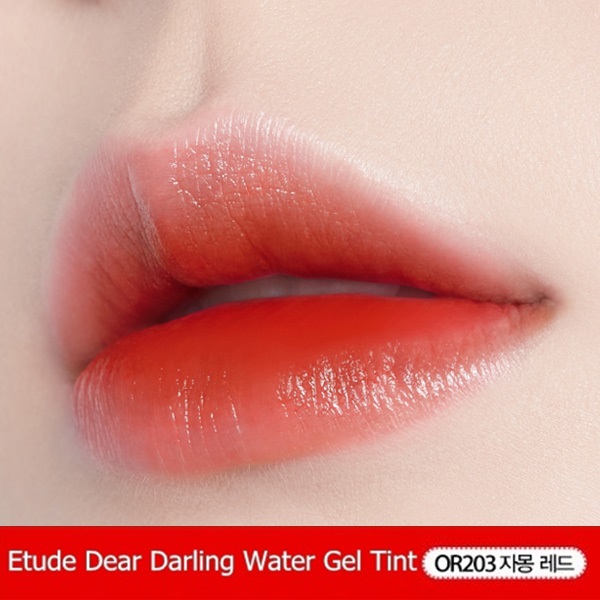 Etude Dear Darling Water Gel Tint #OR203 Grapefruit Red