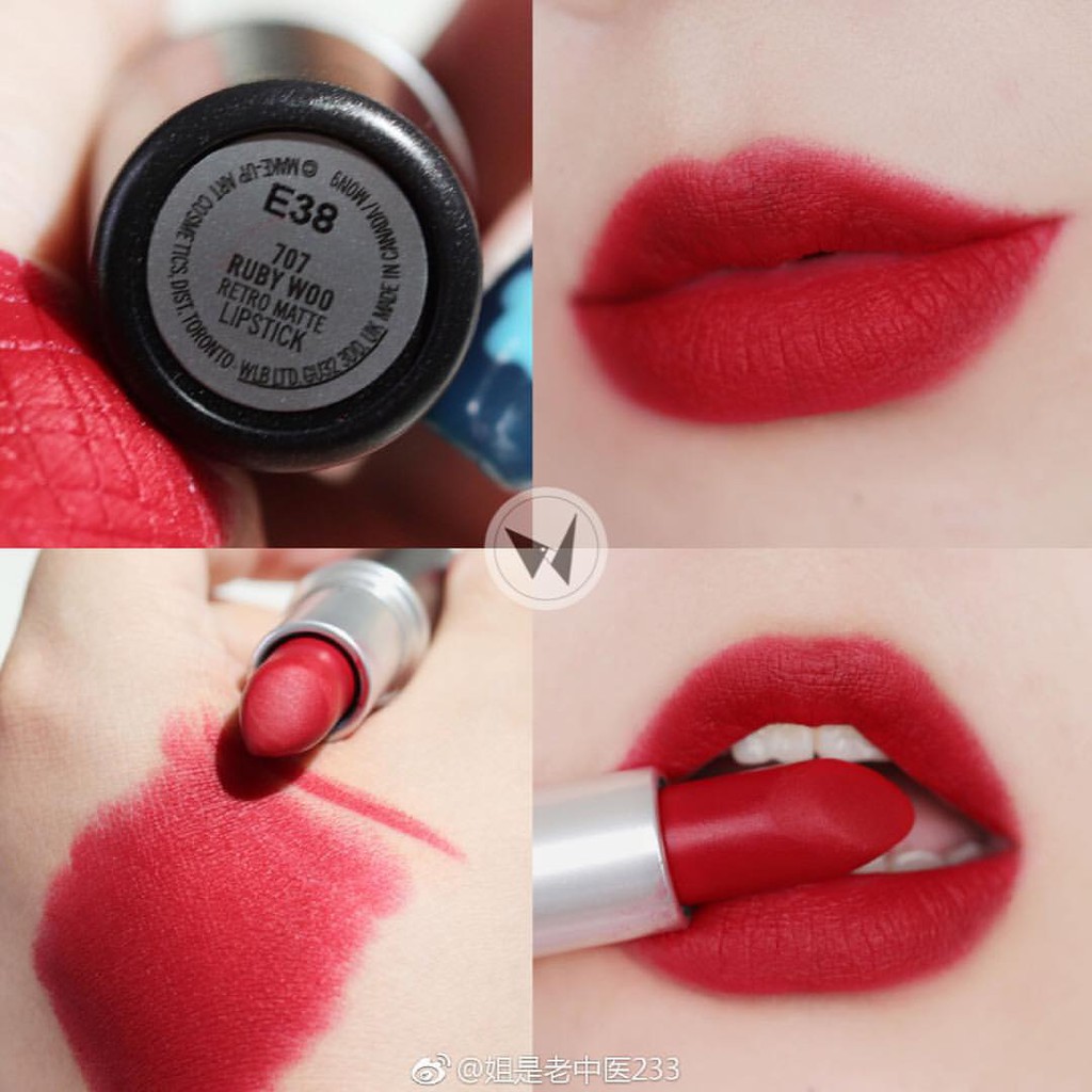 MAC Retro Matte Lipstick #Ruby Woo