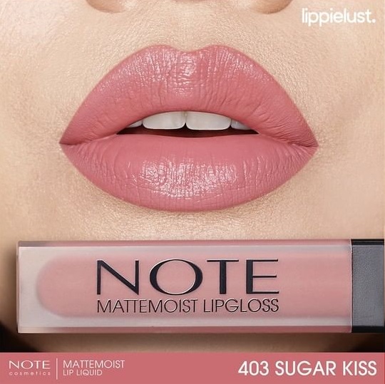 Note Matte Moist Lipgloss #403 SUGAR KISS