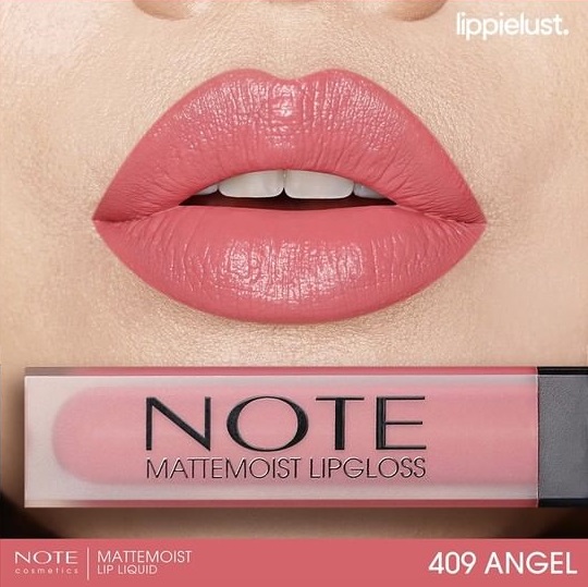 Note Matte Moist Lipgloss #409 ANGEL