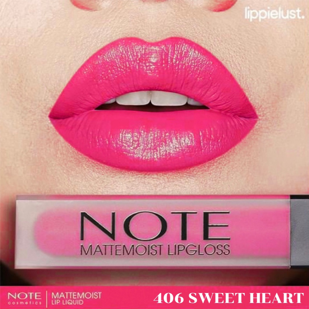 Note Matte Moist Lipgloss #406 SWEET HEART