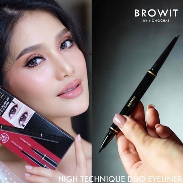 Browit By Nongchat HighTechnique Duo Eyeliner 0.5ml+0.14g