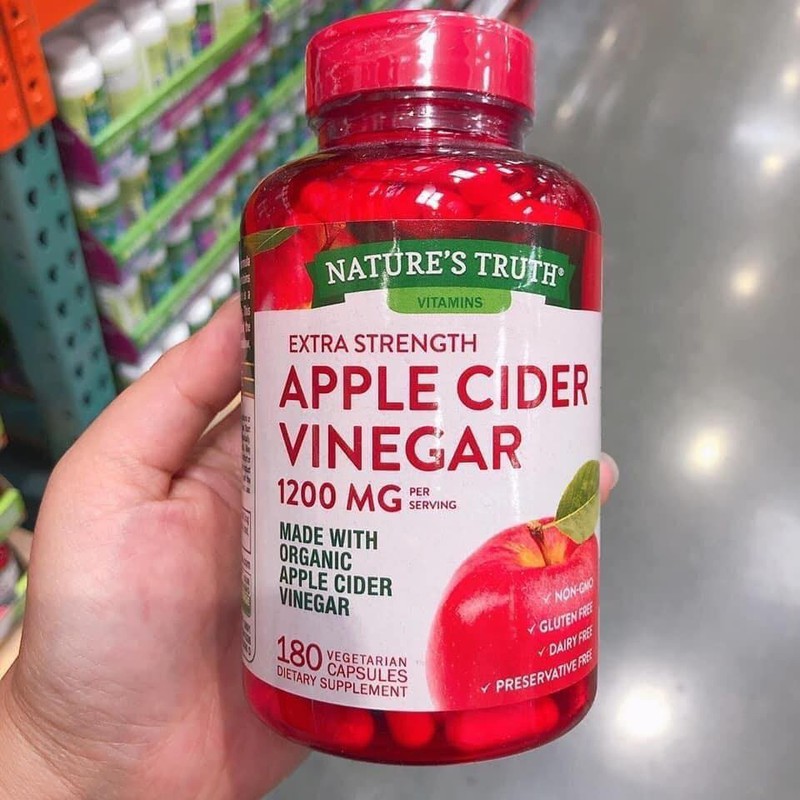 Nature's Truth Apple Cider Vinegar 1200 mg. (180 แคปซูล)