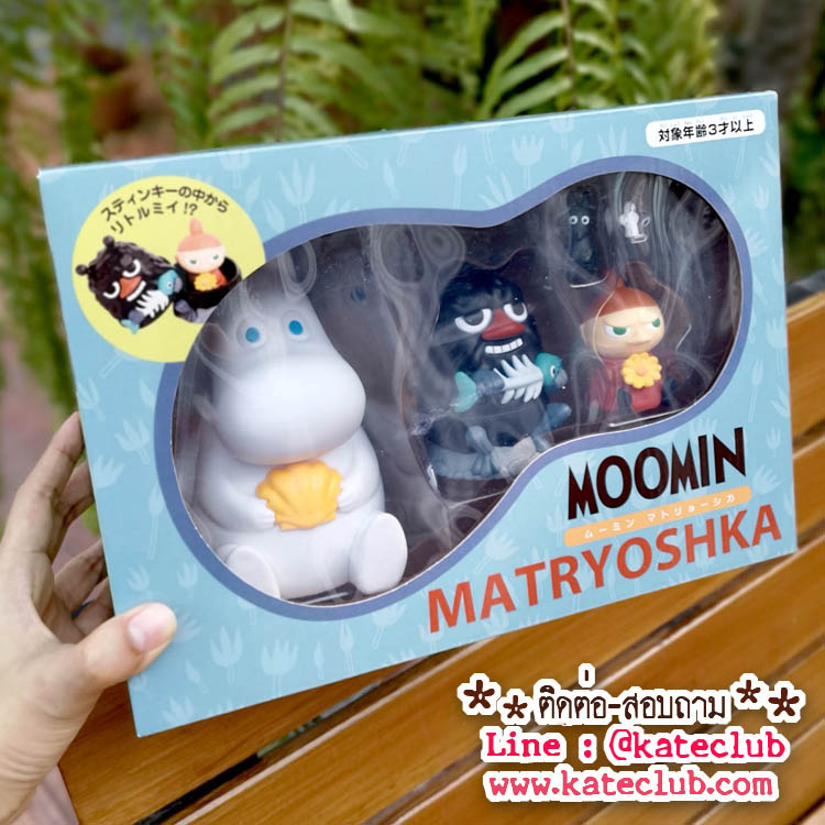 ตุ๊กตาแม่ลูกดก Matryoshka doll - Moomin Matryoshka 
