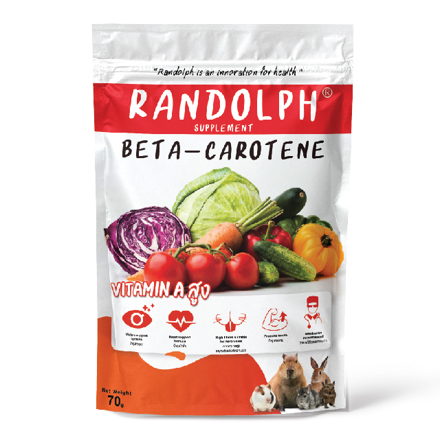 Treats for herbivores beta carotene