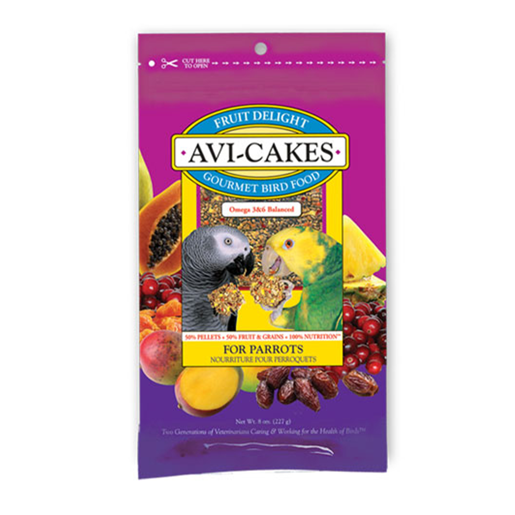 Fruit Delight Avi-Cakes for Parrots